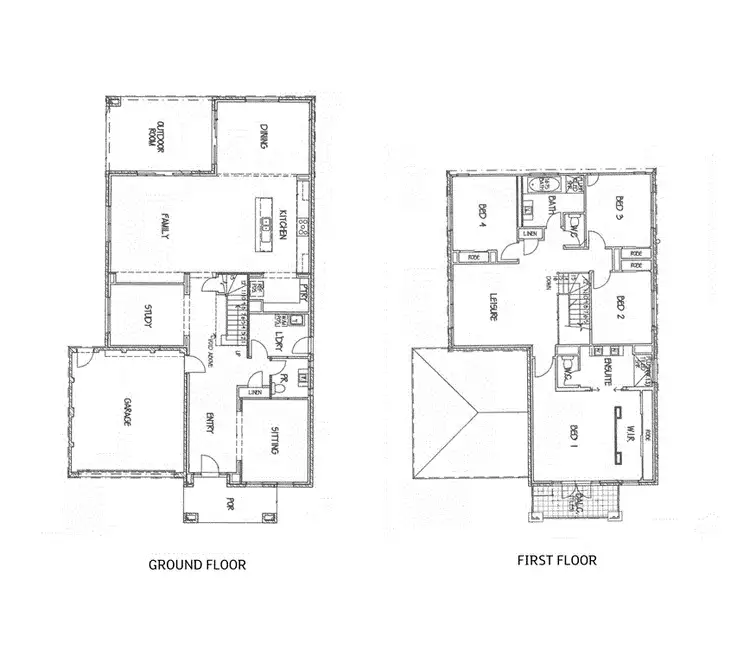 Floorplan of Homely house listing, 38 Maddock Street, Point Cook VIC 3030