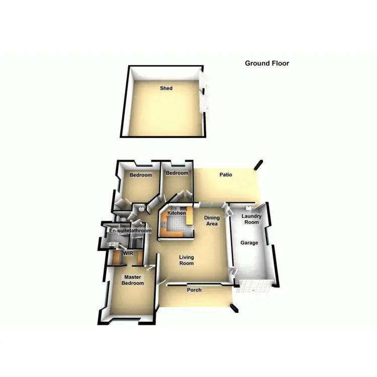 Floorplan of Homely house listing, 55 Admiral Drive, Deception Bay QLD 4508