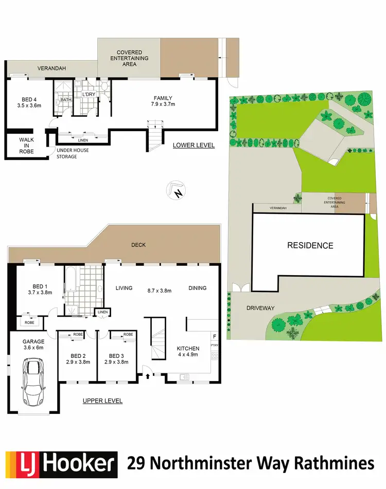 Floorplan of Homely house listing, 29 Northminster Way, Rathmines NSW 2283