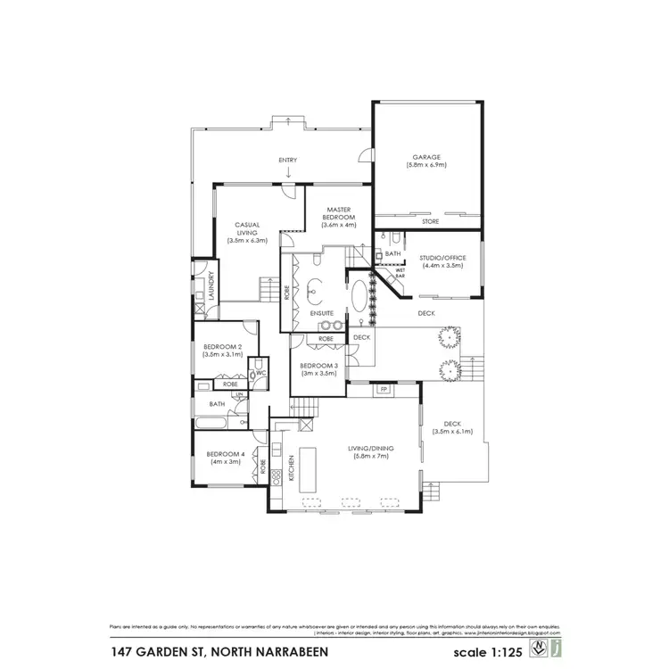 Floorplan of Homely house listing, 147 Garden Street, North Narrabeen NSW 2101