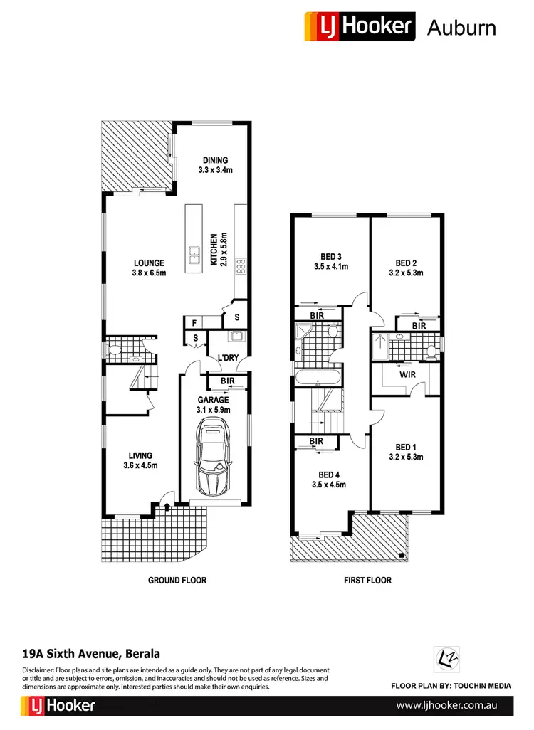 Floorplan of Homely house listing, 19a Sixth Avenue, Berala NSW 2141