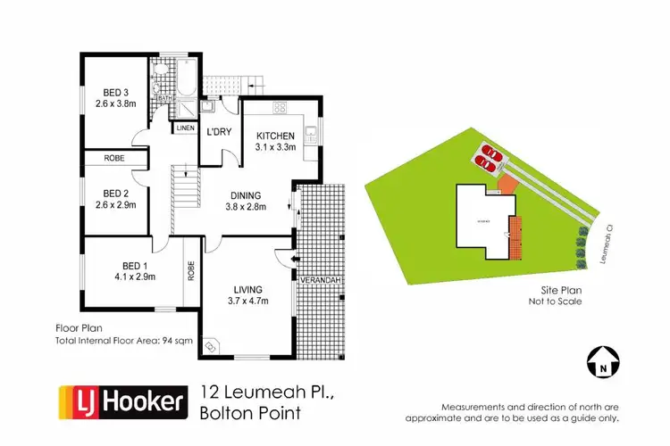 Floorplan of Homely house listing, 12 Leumeah Place, Bolton Point NSW 2283