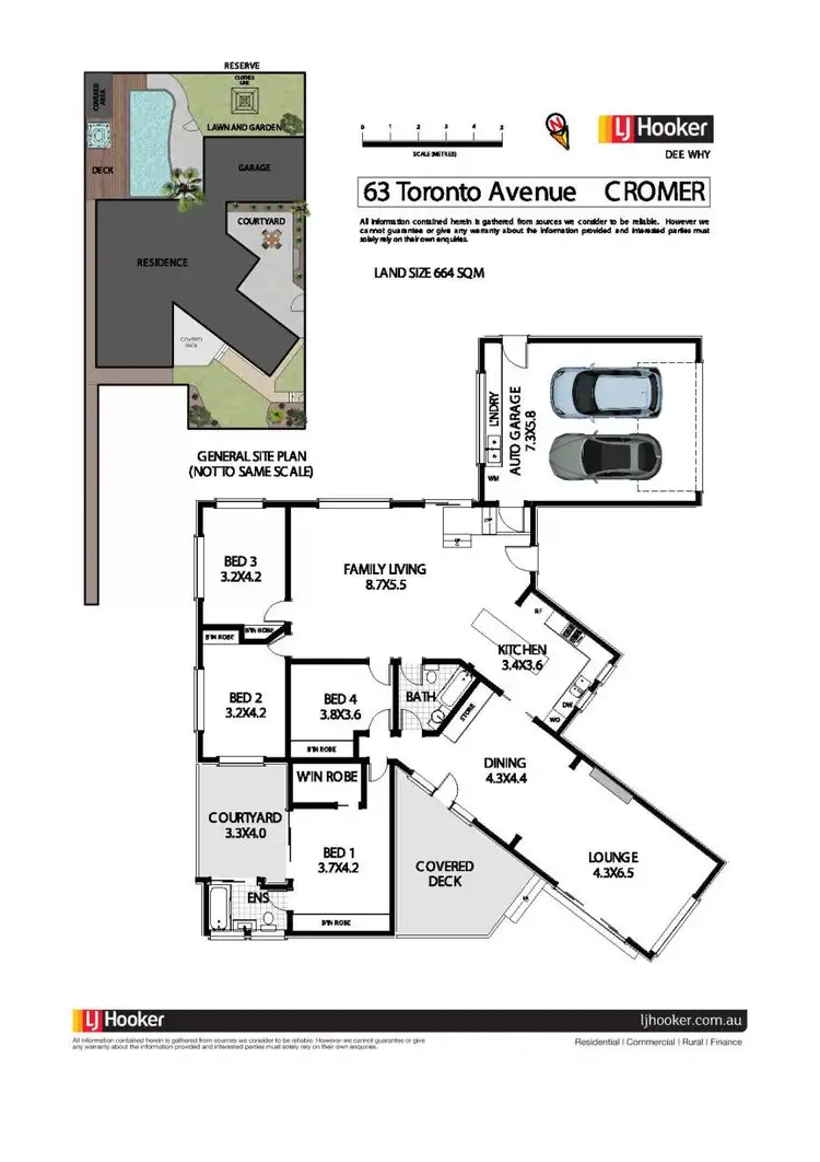 Floorplan of Homely house listing, 63 Toronto Avenue, Cromer NSW 2099