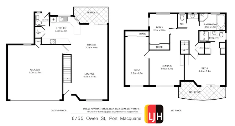 Floorplan of Homely townhouse listing, 6/55 Owen Street, Port Macquarie NSW 2444