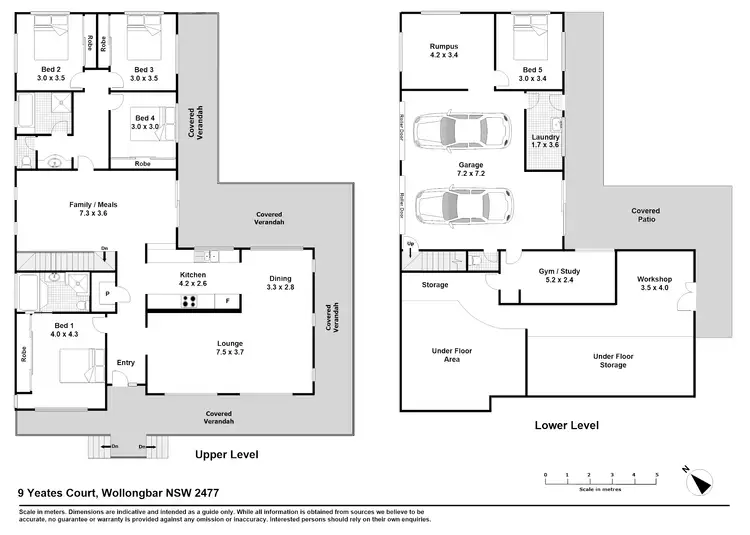 Floorplan of Homely house listing, 9 Yeates Court, Wollongbar NSW 2477