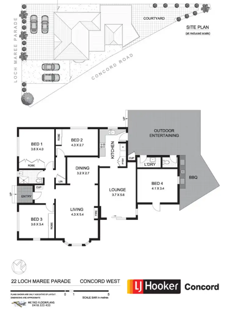 Floorplan of Homely house listing, 22 Loch Maree Parade, Concord West NSW 2138
