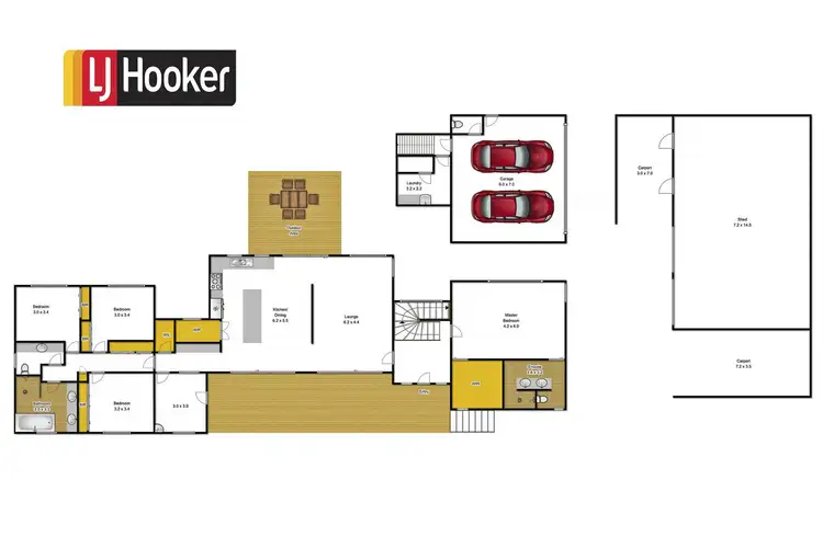 Floorplan of Homely house listing, 9 Hazelwood Ridge, Hazelwood North VIC 3840