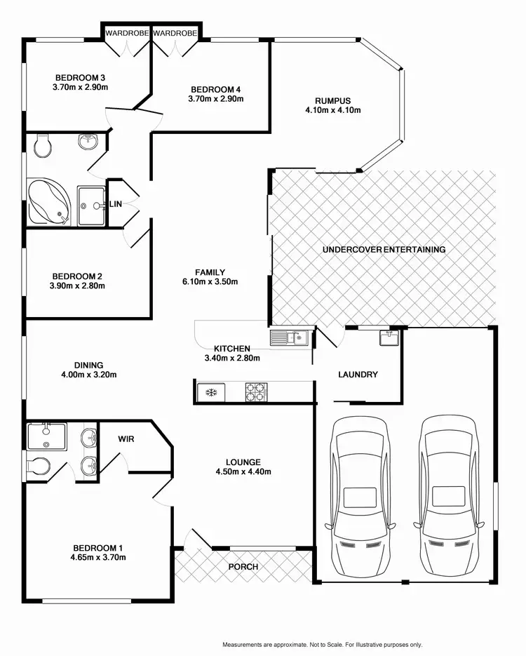 Floorplan of Homely house listing, 8 Irwin Court, Narellan Vale NSW 2567