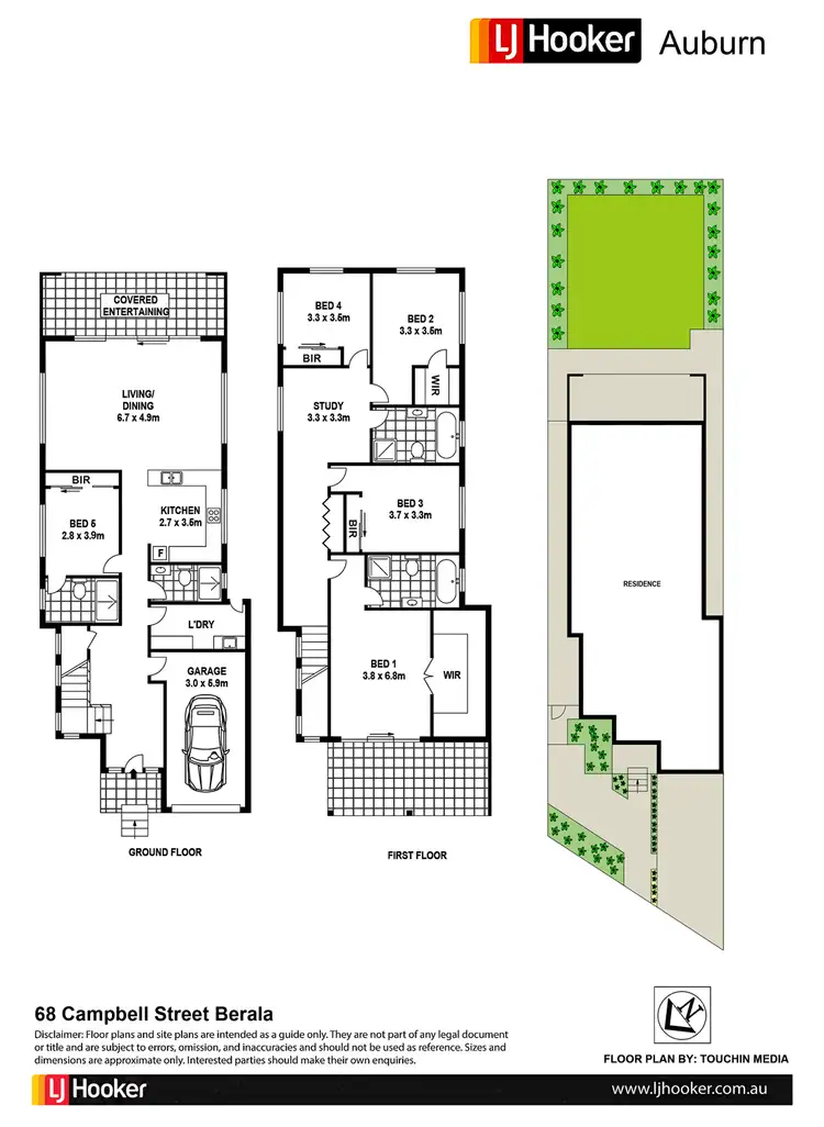 Floorplan of Homely house listing, 68 Campbell St, Berala NSW 2141