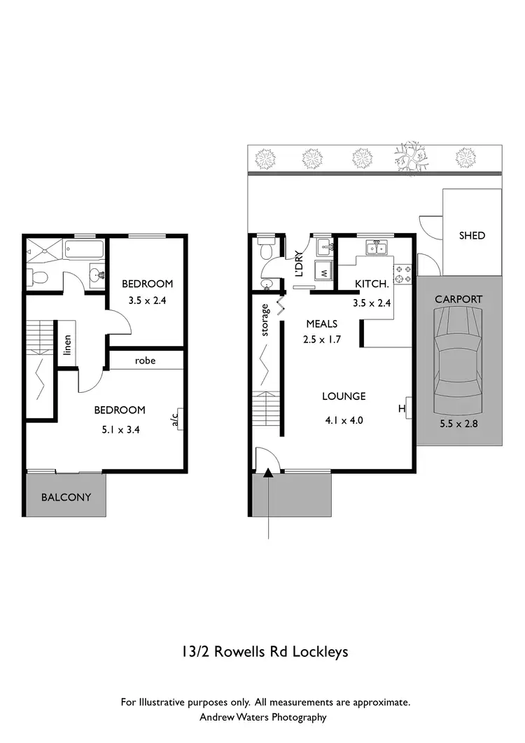 Floorplan of Homely house listing, 13/2 Rowells Road, Lockleys SA 5032