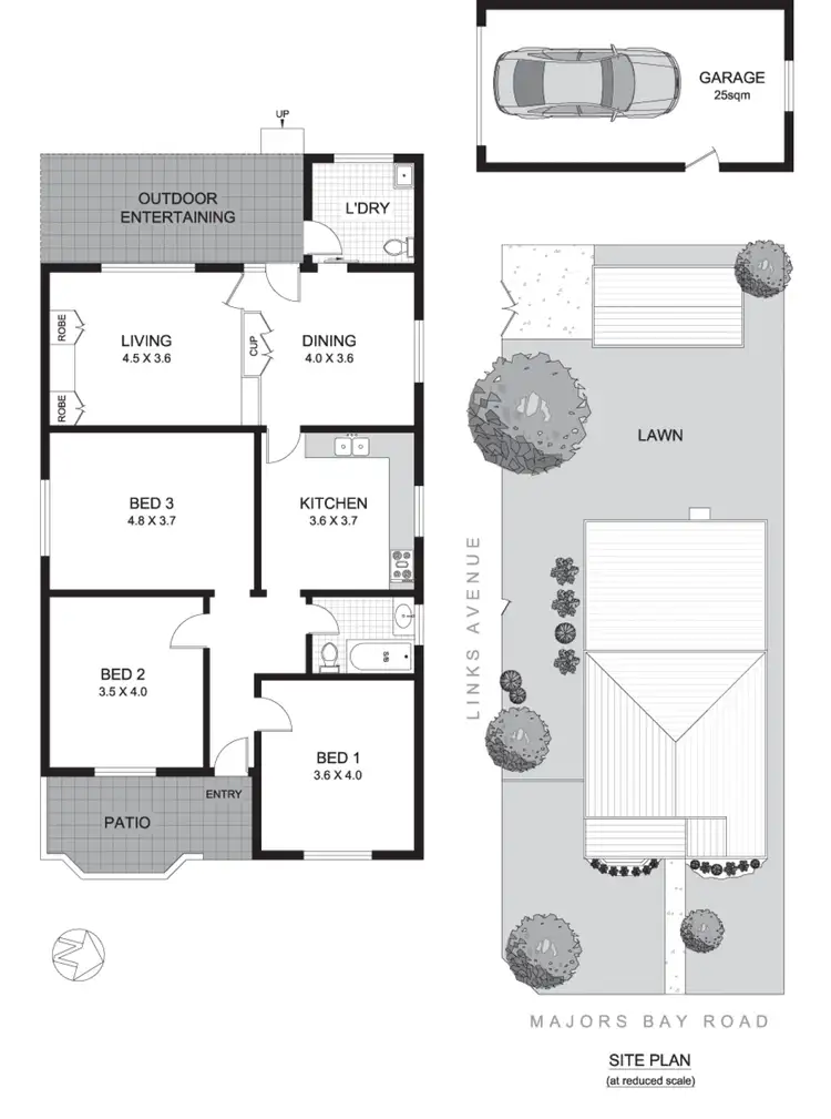Floorplan of Homely house listing, 184 Majors Bay (cnr Links Ave) Road, Concord NSW 2137