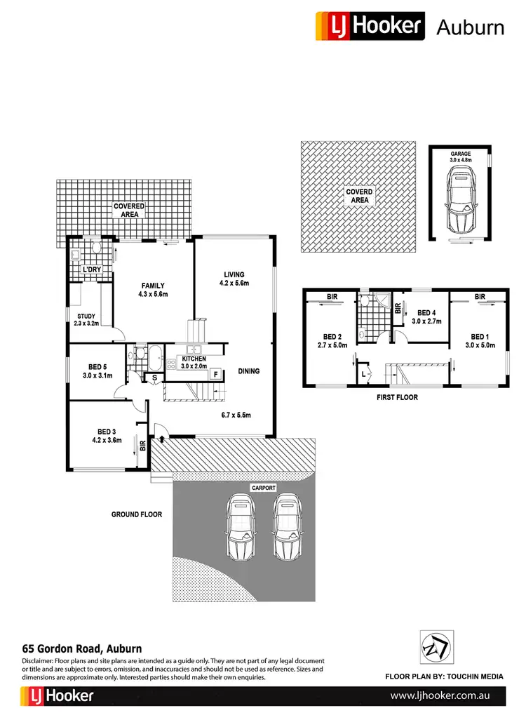 Floorplan of Homely house listing, 65 Gordon Road, Auburn NSW 2144