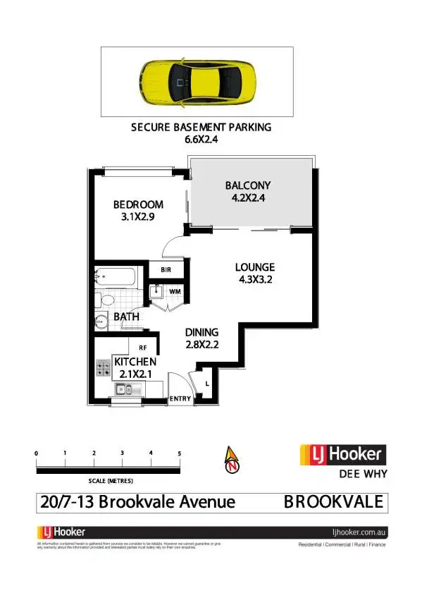 Floorplan of Homely unit listing, 20/7-13 Brookvale Avenue, Brookvale NSW 2100