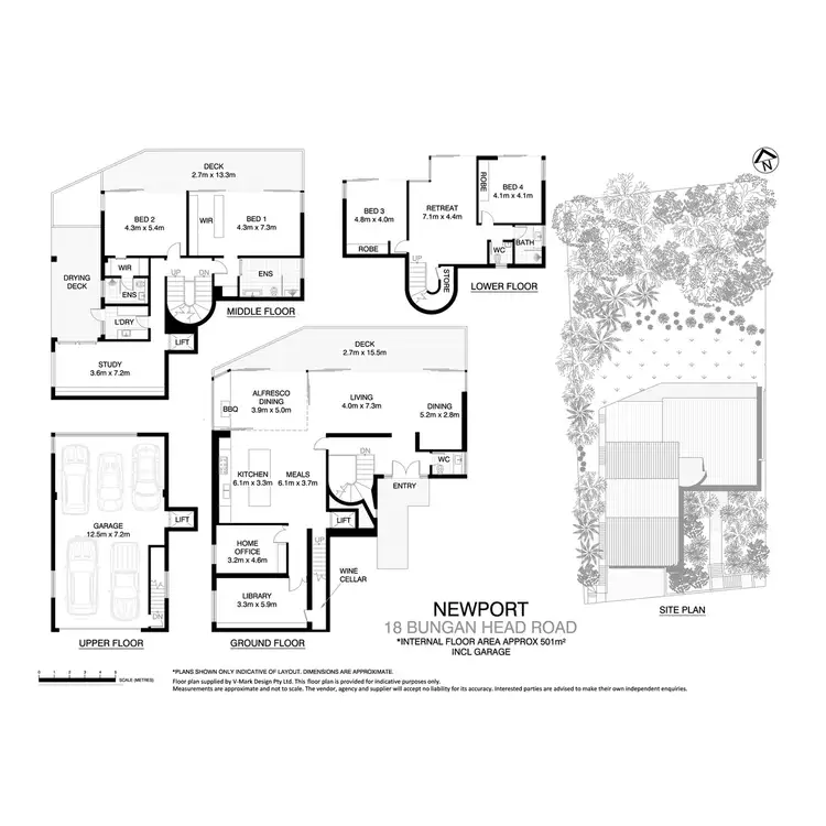Floorplan of Homely house listing, 18 Bungan Head Road, Newport NSW 2106