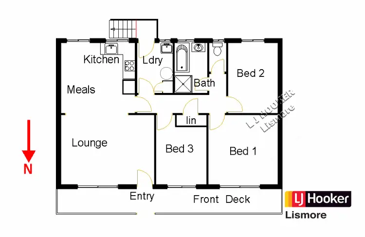 Floorplan of Homely house listing, 7 Carlton Avenue, Goonellabah NSW 2480