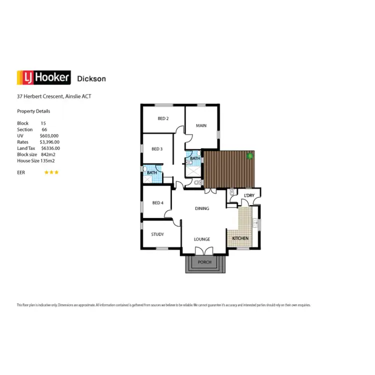 Floorplan of Homely house listing, 37 Herbert Crescent, Ainslie ACT 2602