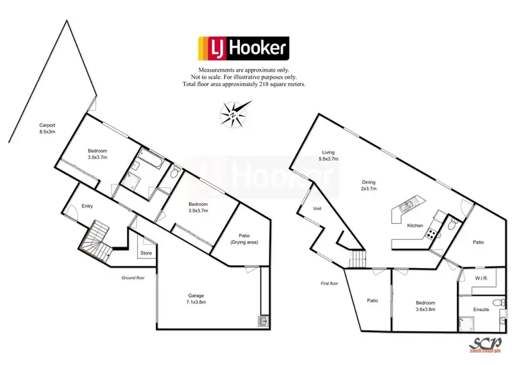Floorplan of Homely townhouse listing, 2/12 Tallawang Avenue, Malua Bay NSW 2536