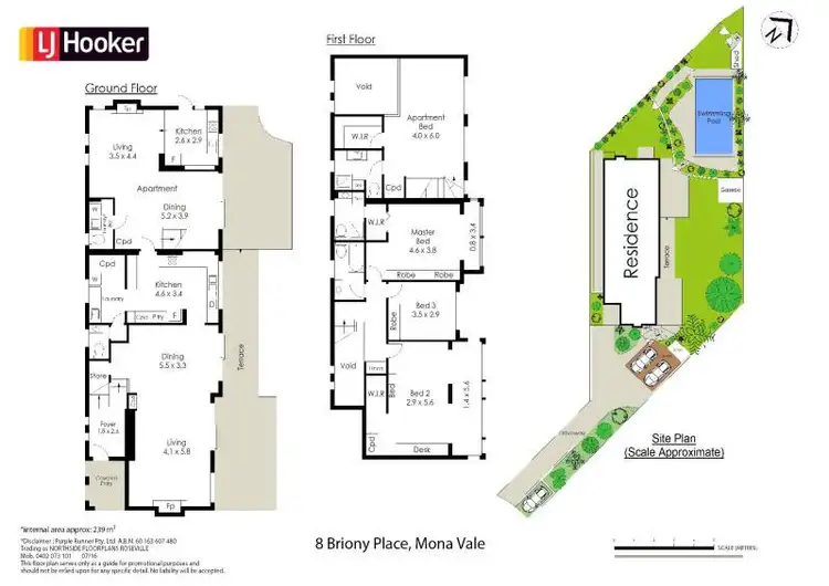 Floorplan of Homely house listing, 8 Briony Place, Mona Vale NSW 2103