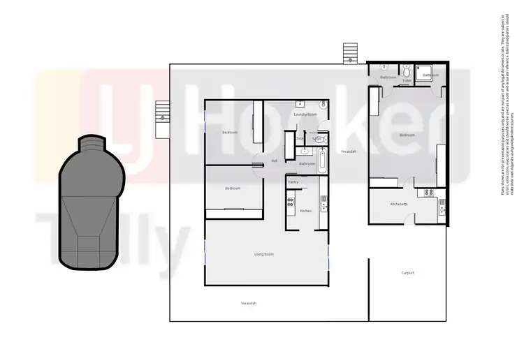 Floorplan of Homely house listing, L2 Murdering Point Road, Kurrimine Beach QLD 4871