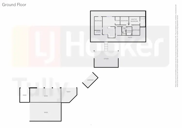 Floorplan of Homely house listing, 17 Lloyd Bell Road, Merryburn QLD 4854