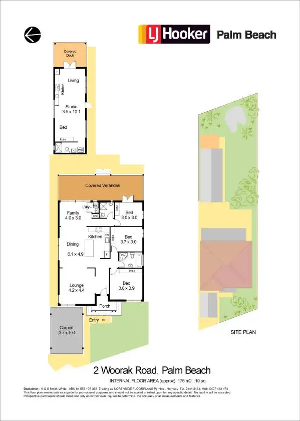 Floorplan of Homely house listing, 2 Woorak Road, Palm Beach NSW 2108