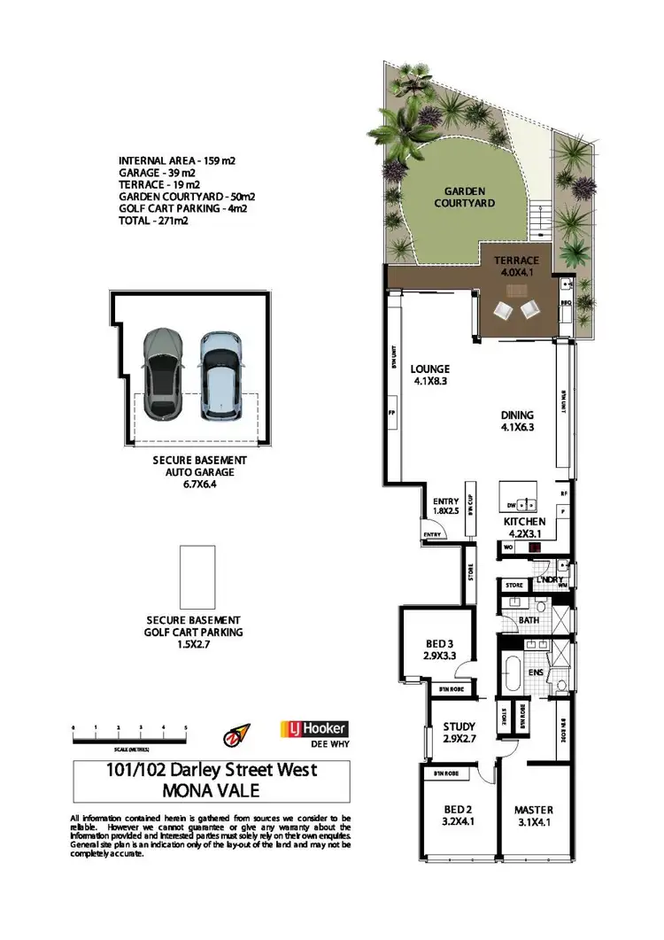 Floorplan of Homely unit listing, 101/102 Darley Street, Mona Vale NSW 2103