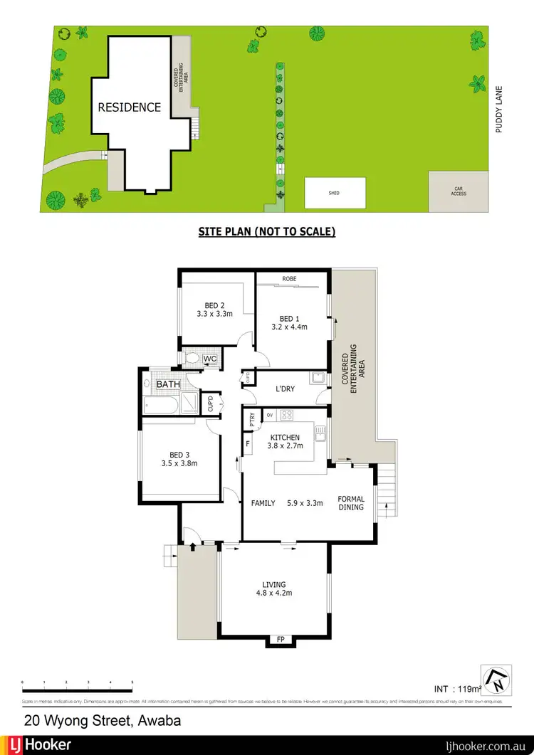 Floorplan of Homely house listing, 20 Wyong Street, Awaba NSW 2283