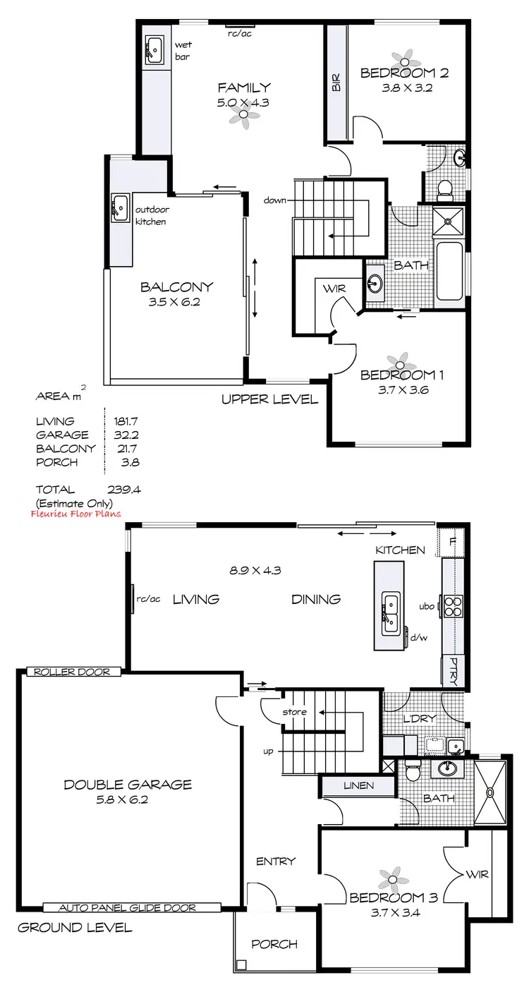 Floorplan of Homely house listing, 1B Clark Street, Goolwa SA 5214