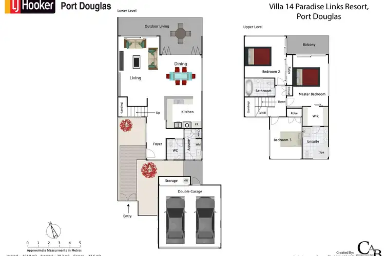 Floorplan of Homely unit listing, 14 Paradise Links/70 Nautilus Street, Port Douglas QLD 4877