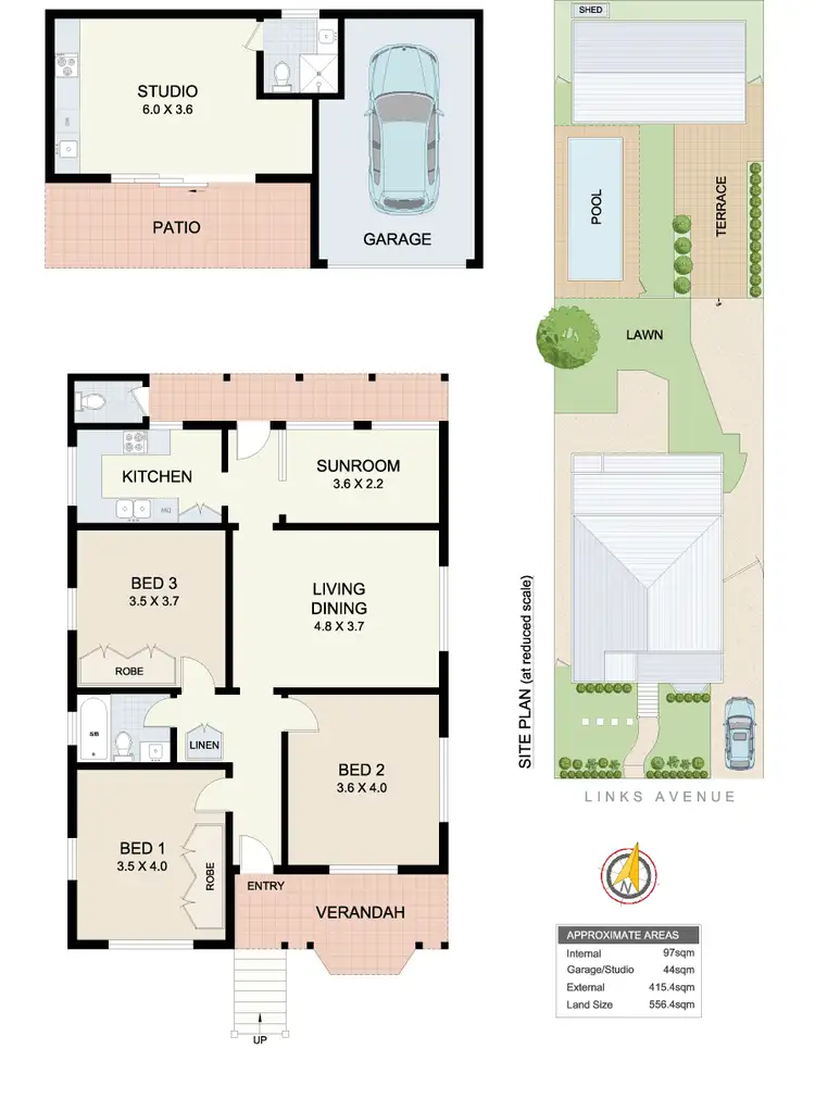 Floorplan of Homely house listing, 3 Links Avenue, Concord NSW 2137