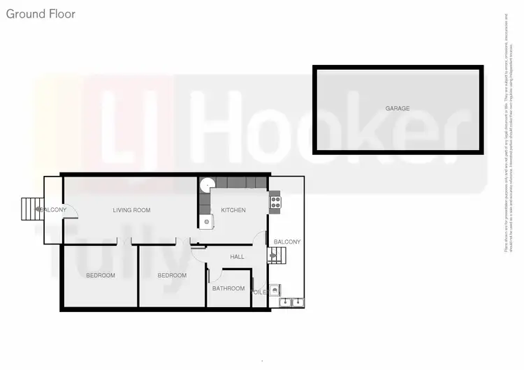 Floorplan of Homely house listing, 11 Thurles Street, Tully QLD 4854