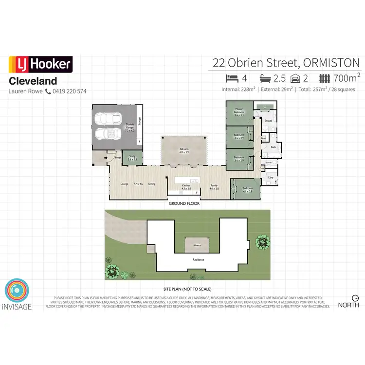 Floorplan of Homely house listing, 22 O'Brien Street, Ormiston QLD 4160
