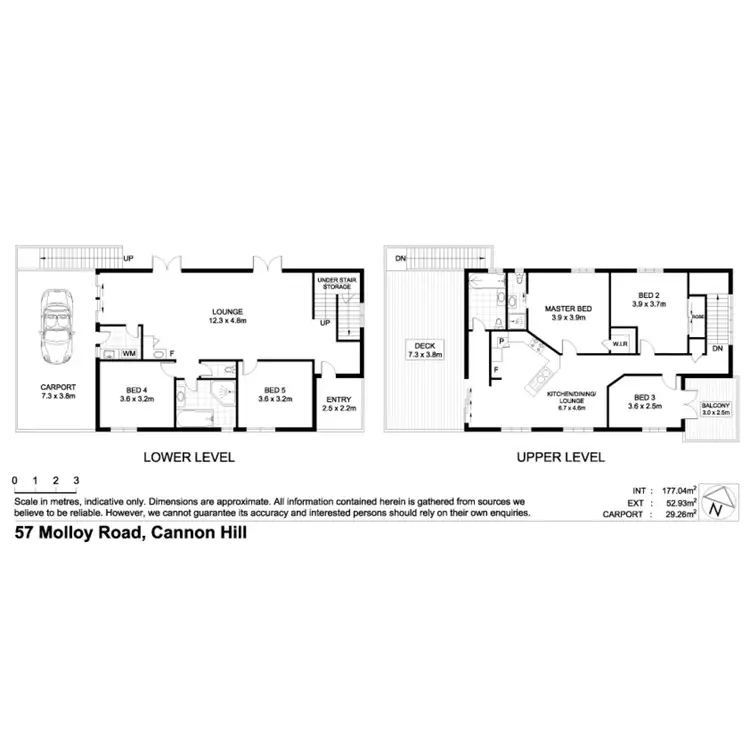 Floorplan of Homely house listing, 57 Molloy Road, Cannon Hill QLD 4170
