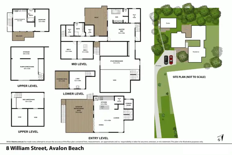 Floorplan of Homely house listing, 8 William Street, Avalon Beach NSW 2107