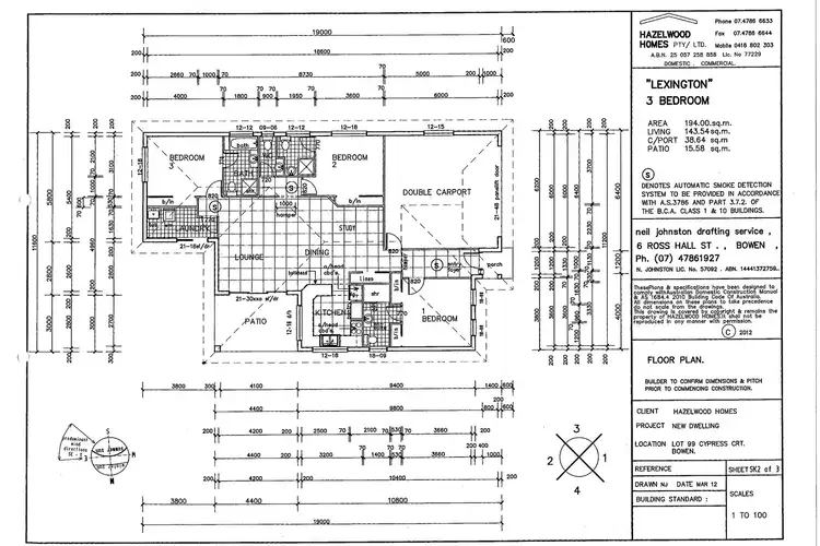 Floorplan of Homely house listing, 8 Cypress Crescent, Bowen QLD 4805