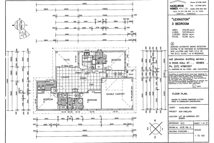 Floorplan of Homely house listing, 16 Harrison Court, Bowen QLD 4805