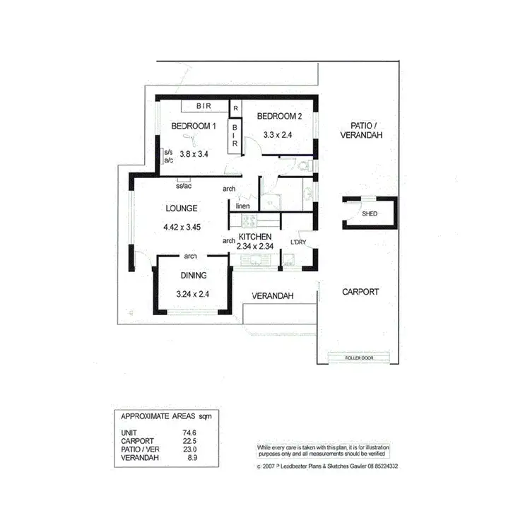 Floorplan of Homely house listing, 4-11 Howard Street, Gawler SA 5118