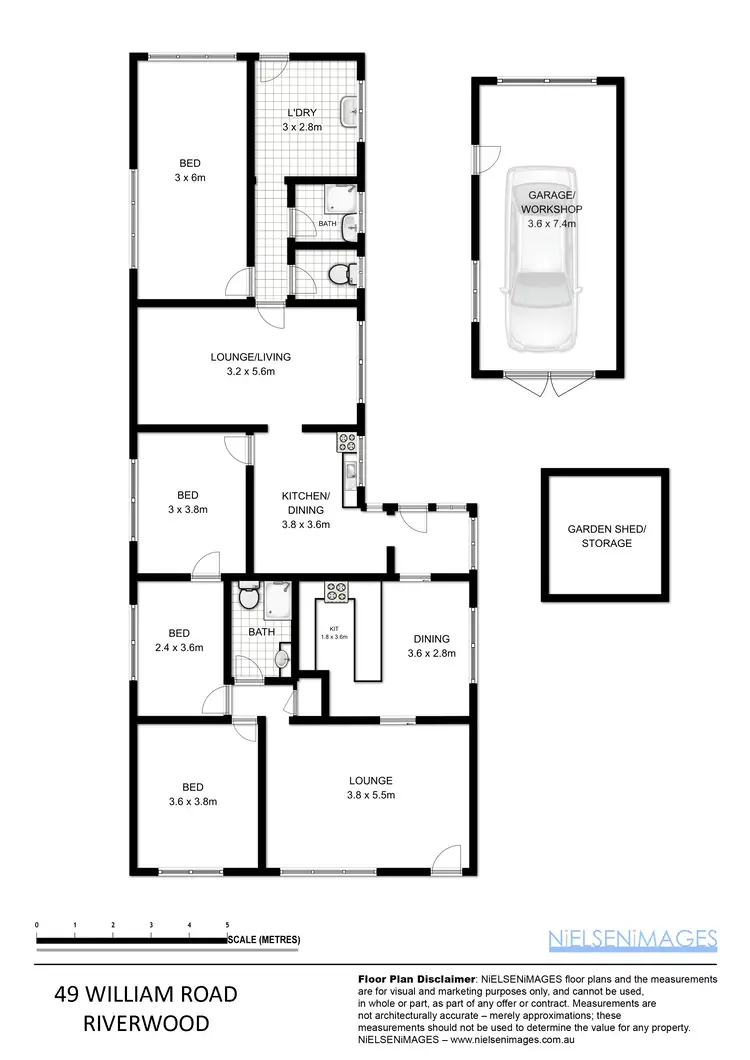 Floorplan of Homely house listing, 49 William Road, Riverwood NSW 2210