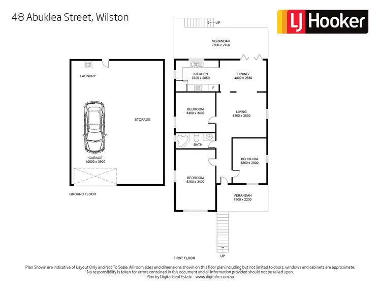 Floorplan of Homely house listing, 48 Abuklea Street, Wilston QLD 4051