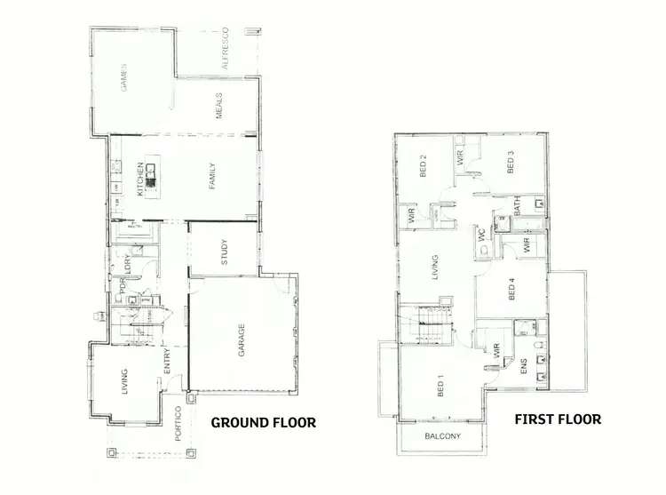 Floorplan of Homely house listing, 8 Hugo Drive, Point Cook VIC 3030