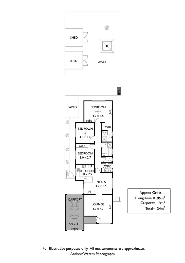 Floorplan of Homely house listing, 2/319 Tapleys Hill Road, Seaton SA 5023