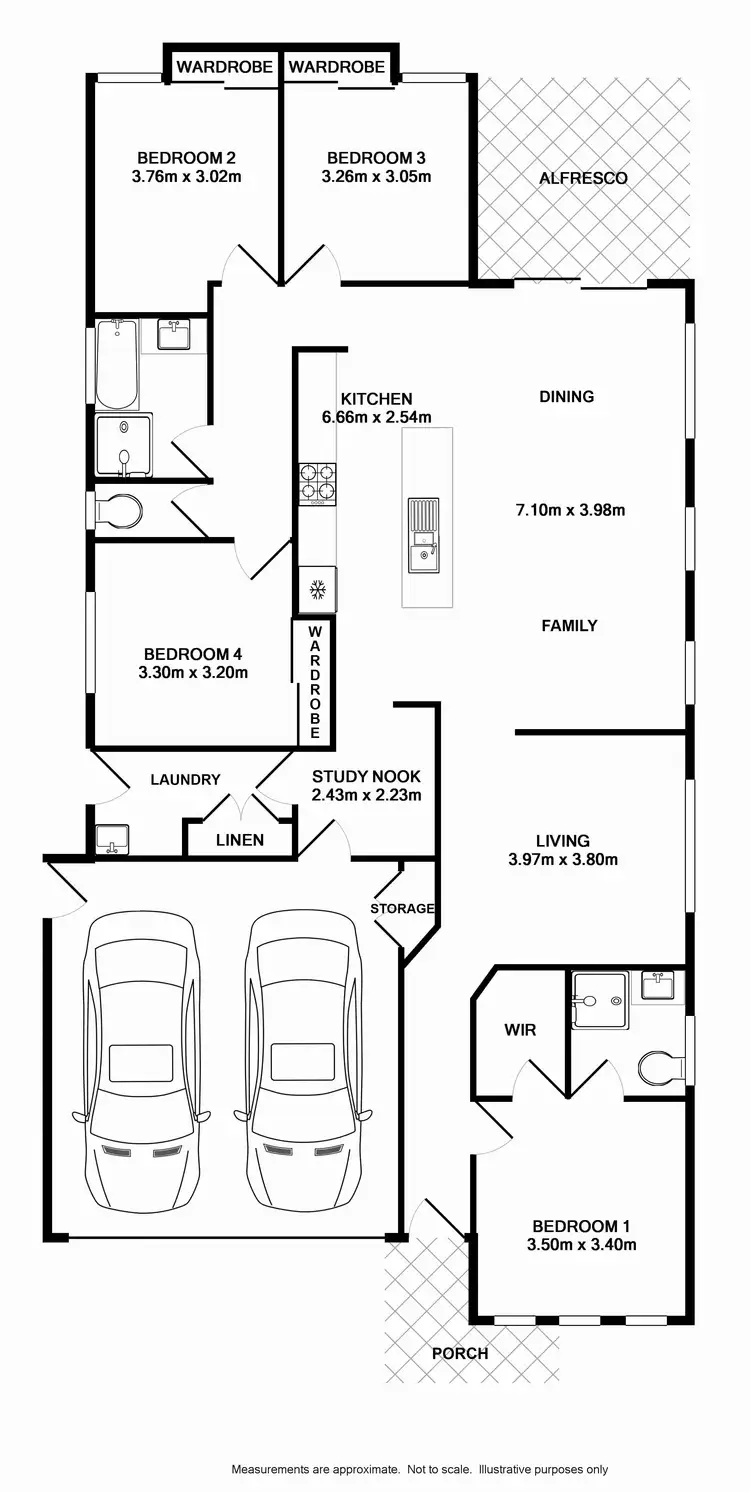 Floorplan of Homely house listing, 9 Radisich Loop, Oran Park NSW 2570