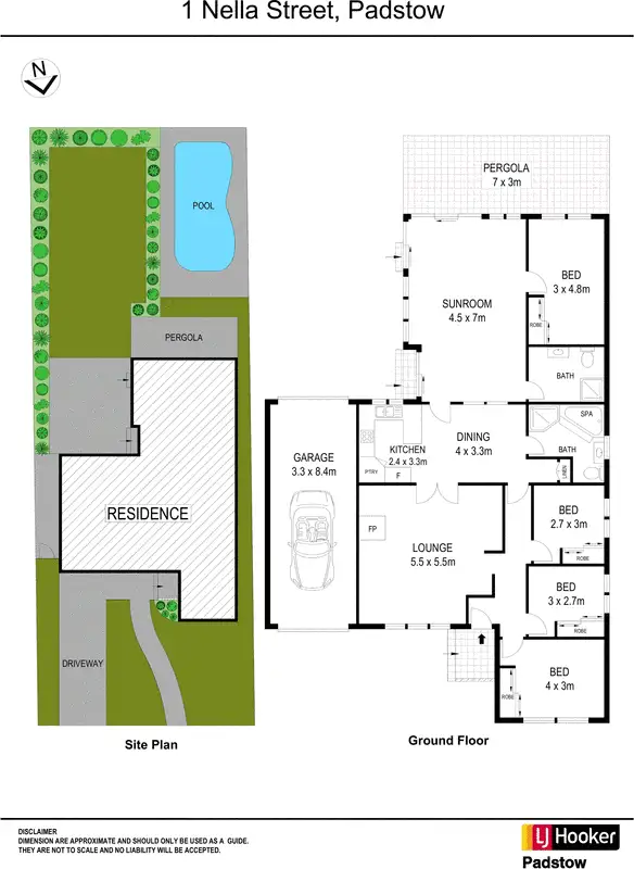 Floorplan of Homely house listing, 1 Nella Street, Padstow NSW 2211