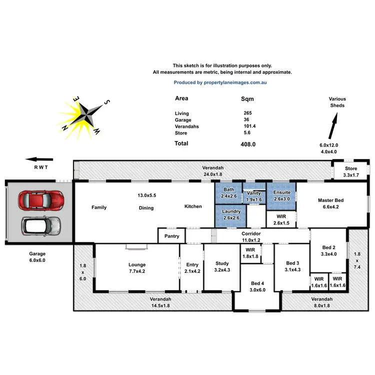 Floorplan of Homely house listing, 156B Hannaford Hump Road, Upper Hermitage SA 5131