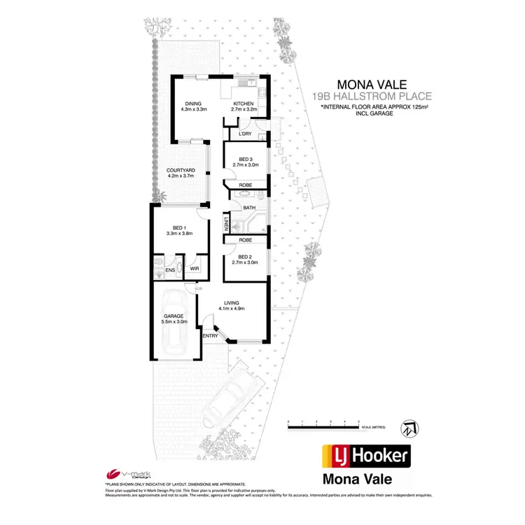 Floorplan of Homely house listing, 19b Hallstrom Place, Mona Vale NSW 2103