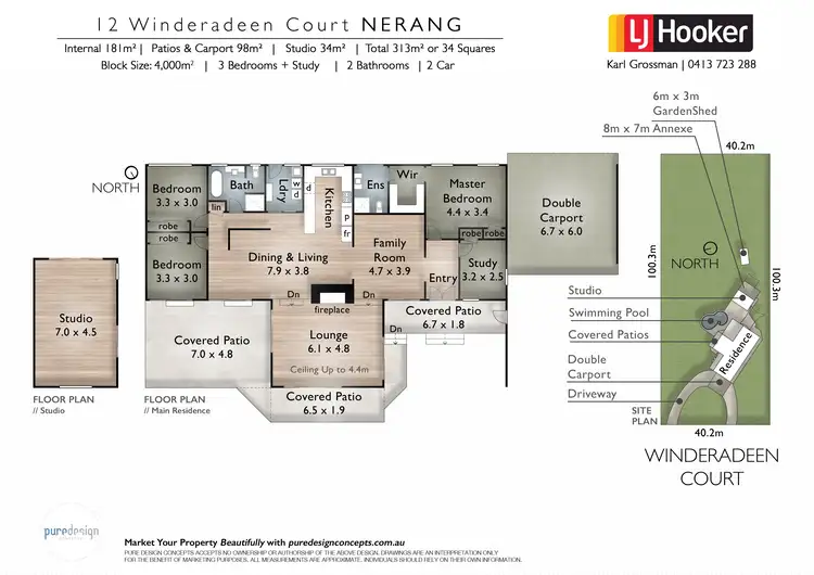 Floorplan of Homely house listing, 12 Winderadeen Court, Nerang QLD 4211