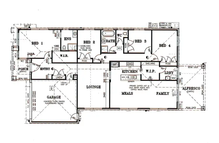 Floorplan of Homely house listing, 16 Cormorant Close, Bairnsdale VIC 3875