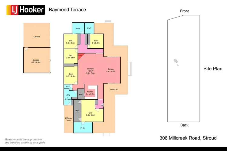 Floorplan of Homely house listing, 308 Mill Creek Road, Stroud NSW 2425