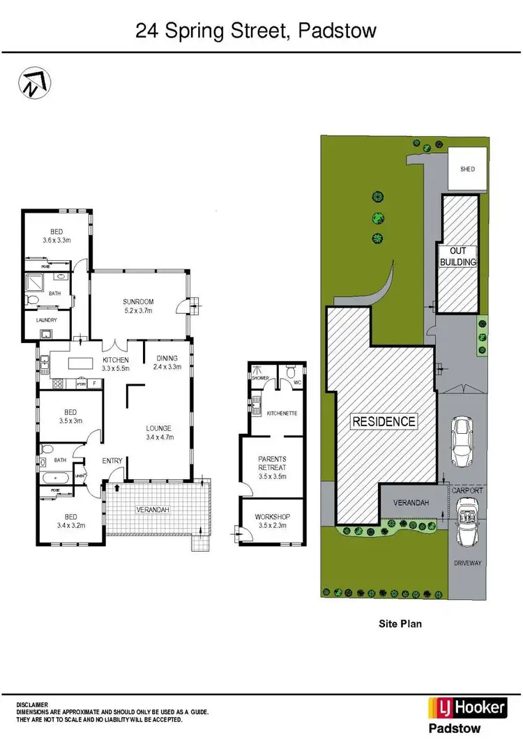 Floorplan of Homely house listing, 24 Spring Street, Padstow NSW 2211