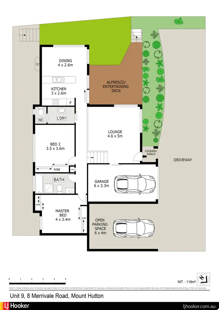 Floorplan of Homely villa listing, 9/8 Merrivale Road, Mount Hutton NSW 2290